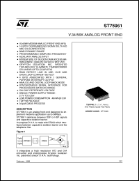 Click here to download ST75951 Datasheet