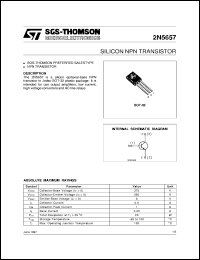 Click here to download 2N5657 Datasheet