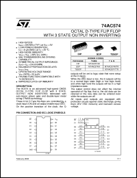 Click here to download 74AC574 Datasheet