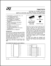 Click here to download 74ACT573 Datasheet