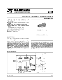 Click here to download L584 Datasheet