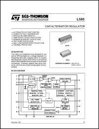 Click here to download L585 Datasheet