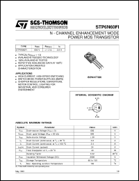 Click here to download STP6N60 Datasheet
