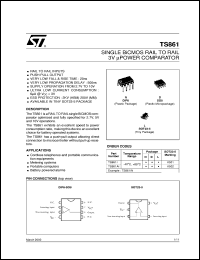 Click here to download TS861IDT Datasheet
