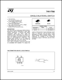 Click here to download 74V1T66 Datasheet