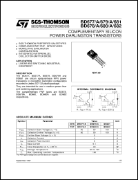 Click here to download BD678A Datasheet