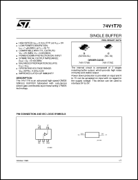 Click here to download 74V1T70 Datasheet