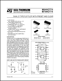 Click here to download M74HCT74 Datasheet