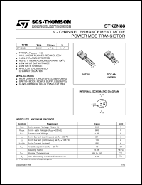 Click here to download STK2N80 Datasheet