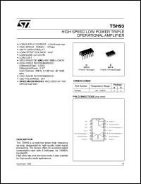 Click here to download TSH93 Datasheet