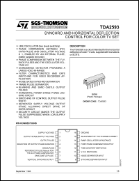 Click here to download TDA2593 Datasheet
