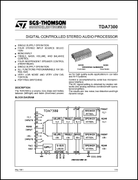 Click here to download TDA7300D Datasheet