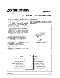 Click here to download TDA4443 Datasheet
