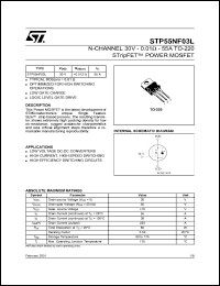 Click here to download STP55NF03 Datasheet