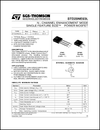 Click here to download STD20N03 Datasheet