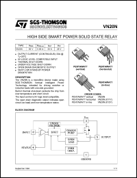 Click here to download VN20 Datasheet