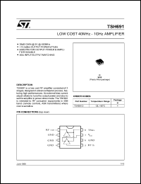 Click here to download TSH691ID Datasheet