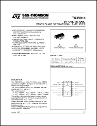 Click here to download TS3V914 Datasheet