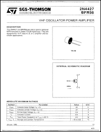 Click here to download 2N4427 Datasheet