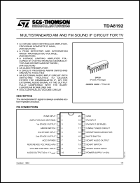 Click here to download TDA8192 Datasheet