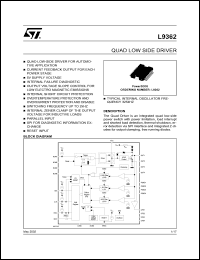 Click here to download L9362 Datasheet
