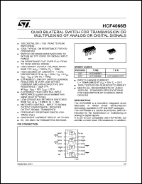 Click here to download HCF4066M013TR Datasheet