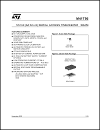 Click here to download M41T56M6 Datasheet