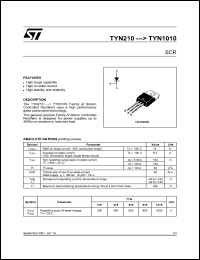 Click here to download TYN1010 Datasheet