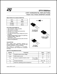 Click here to download DTV1500HF Datasheet