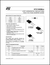 Click here to download DTV1500MFP Datasheet