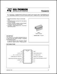 Click here to download TDA4433 Datasheet