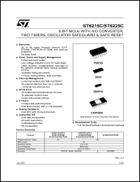 Click here to download ST6225LN1/XXX Datasheet