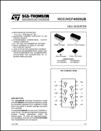 Click here to download HCF4069UBC1 Datasheet