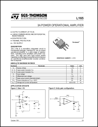 Click here to download L165V Datasheet