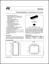 Click here to download TS7514CFN Datasheet