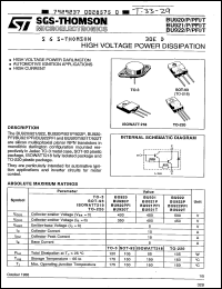 Click here to download BU922P Datasheet