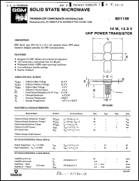Click here to download SD1136 Datasheet
