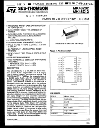 Click here to download MK48Z02B-12 Datasheet