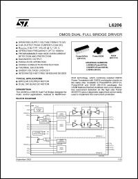 Click here to download L6206N Datasheet
