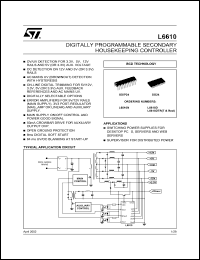 Click here to download L6610D Datasheet