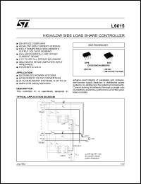 Click here to download L6615D Datasheet