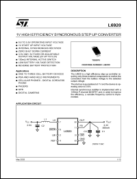 Click here to download L6920D Datasheet