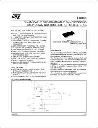 Click here to download L6996DTR Datasheet