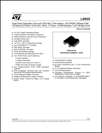 Click here to download L9805 Datasheet