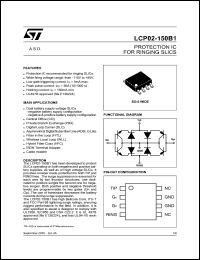 Click here to download LCP02-150B1 Datasheet