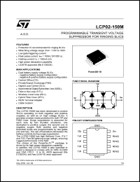 Click here to download LCP02-150M Datasheet