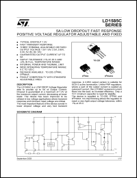Click here to download LD1585CD2T33 Datasheet