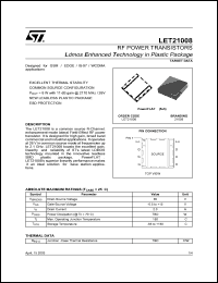 Click here to download LET21008 Datasheet