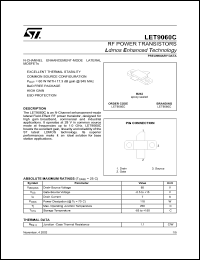 Click here to download LET9060C Datasheet