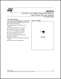 Click here to download M25P05 Datasheet
